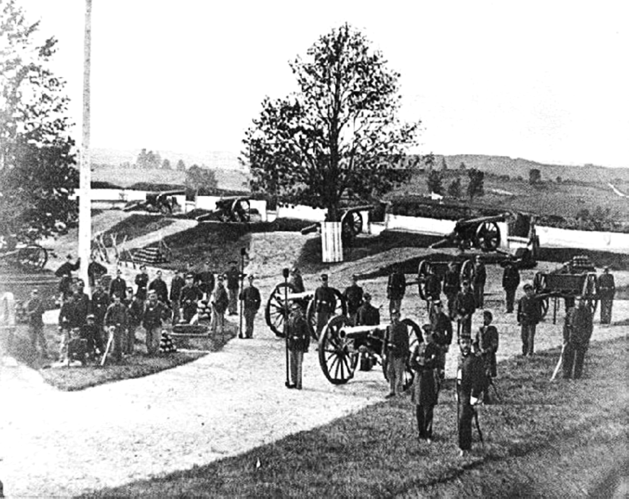 "1864 الحرب الأهلية الأمريكية: القوات الكونفدرالية تحاول غزو واشنطن العاصمة."