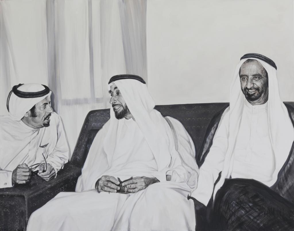 كلثم بالسلاح تبدع لوحات تنبض بحب الوطن
