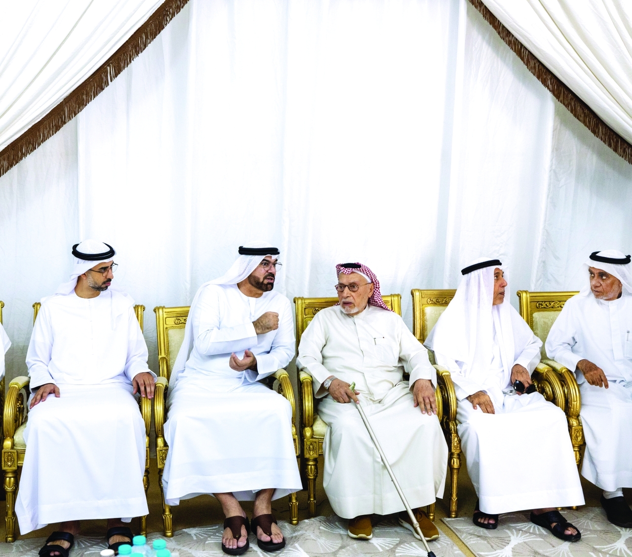 "محمد القرقاوي وعمر العلماء وعبدالله الشرفاء ومحمد يوسف"