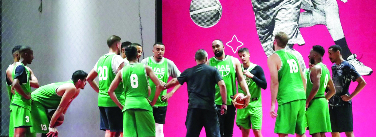 "جانب من تدريبات منتخب السلة | البيان"