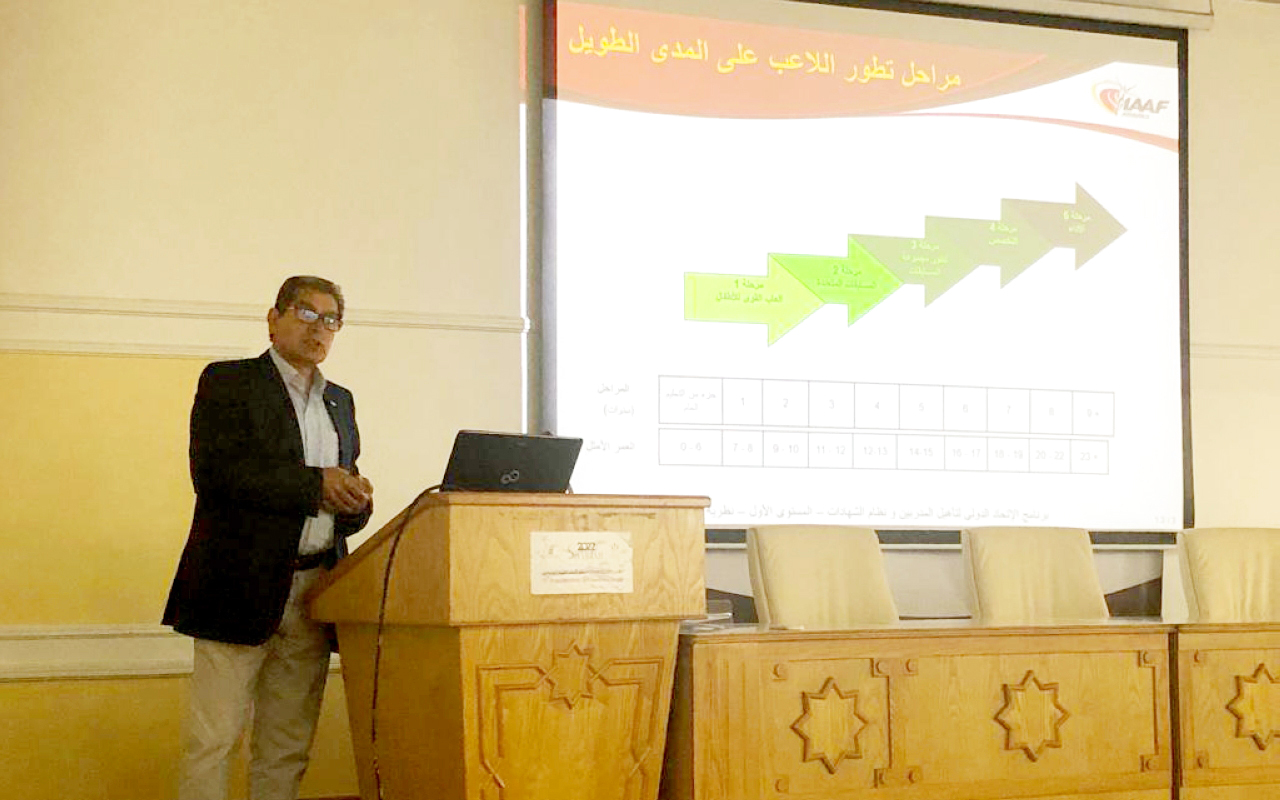 "حمدي عبدالرحيم خلال الإعلان عن الحدث | وام"