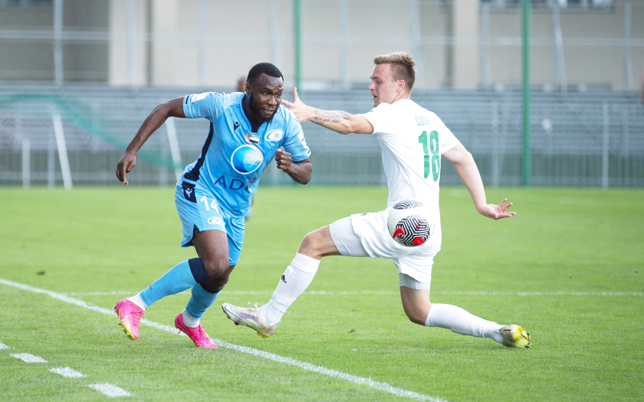 "من مباراة بني ياس وغيوري | من المصدر"