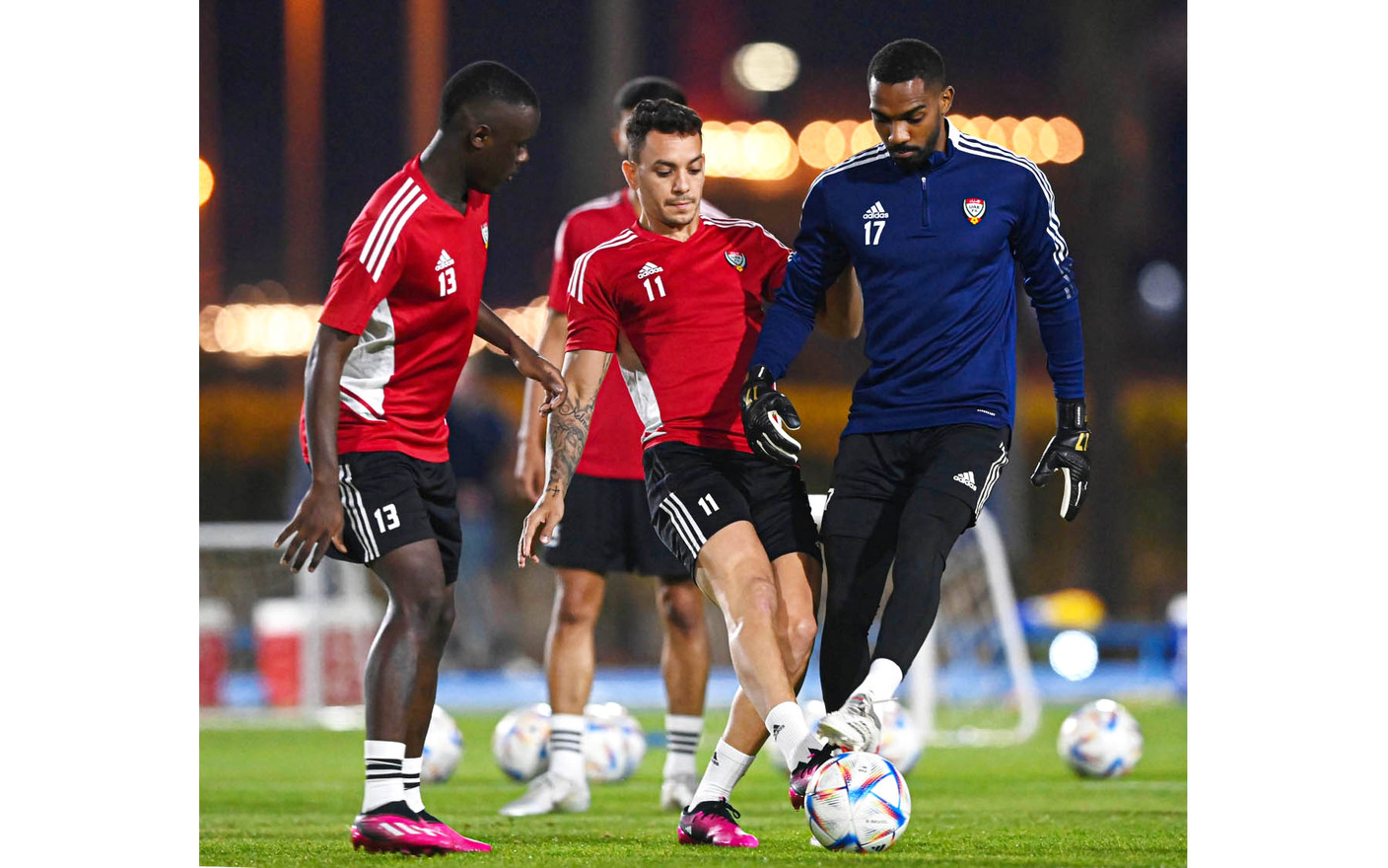 "من تدريبات سابقة للمنتخب | أرشيفية"