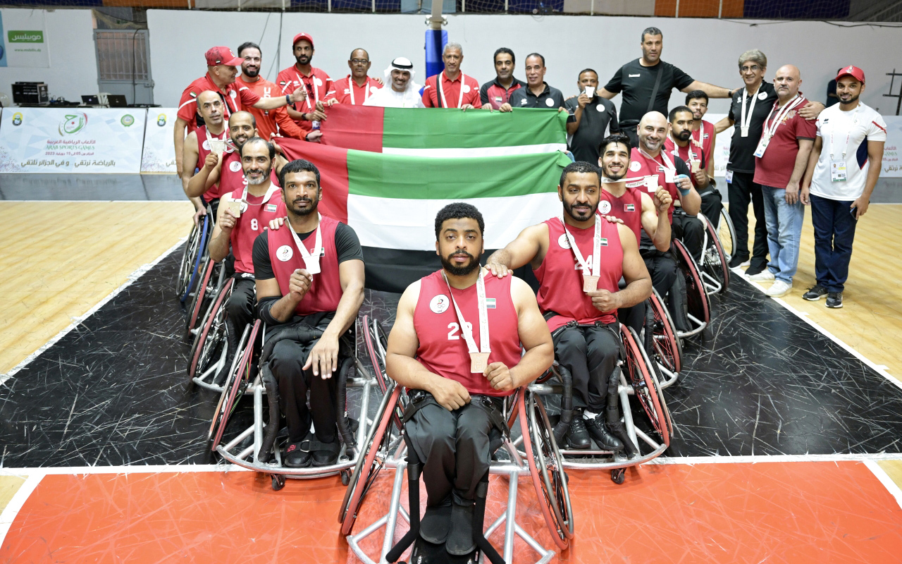 "منتخب سلة الكراسي وصيف بطولة الألعاب العربية | البيان"