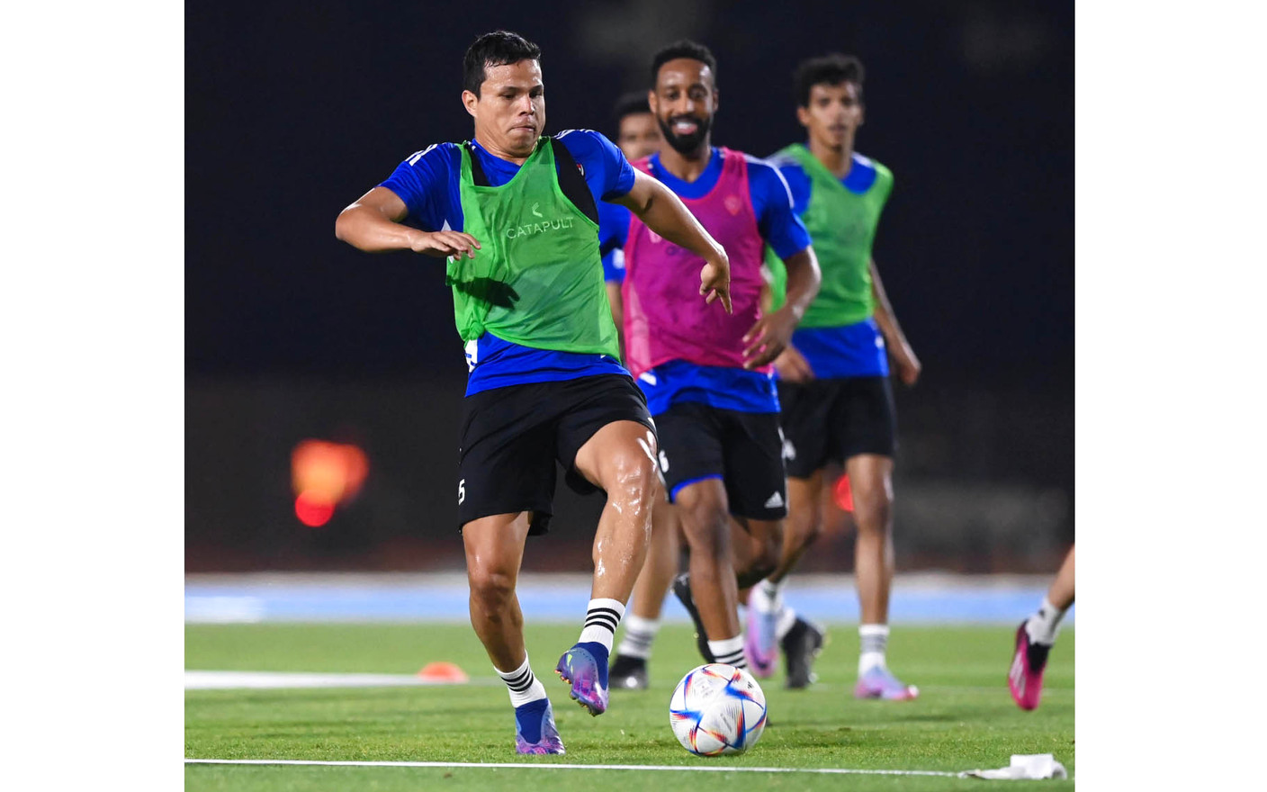 "لاعبو منتخب الإمارات خلال تدريبات سابقة | من المصدر"
