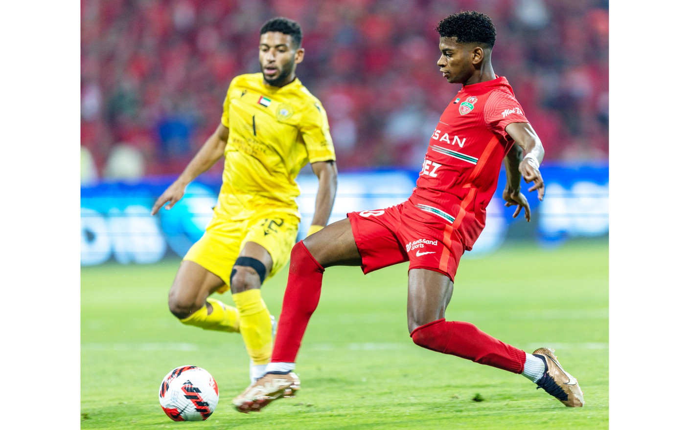 "يحيى الغساني لاعب شباب الأهلي قدم مستوى طيباً | البيان"