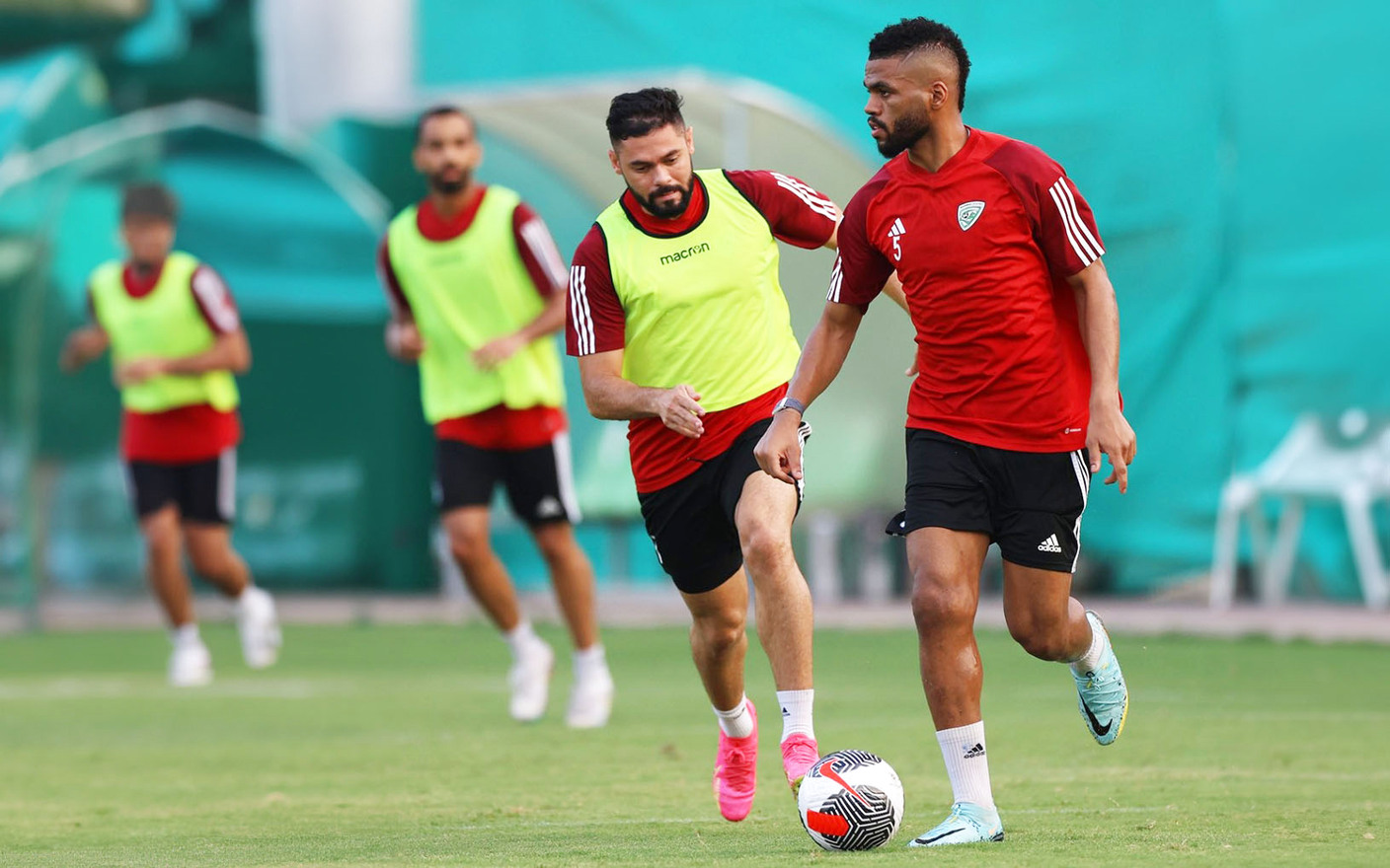 "جانب من تدريبات خورفكان | البيان"