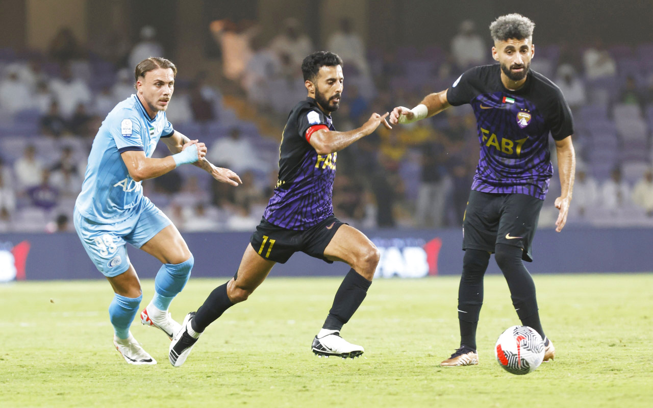 "العين نجح في تخطى بني ياس| تصوير: سيف الكعبي"