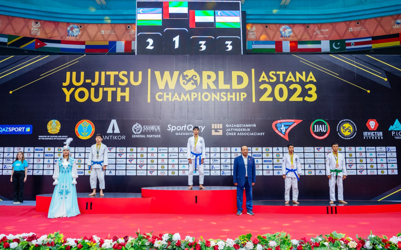 8 ميداليات جديدة للجوجيتسو في مونديال أستانا