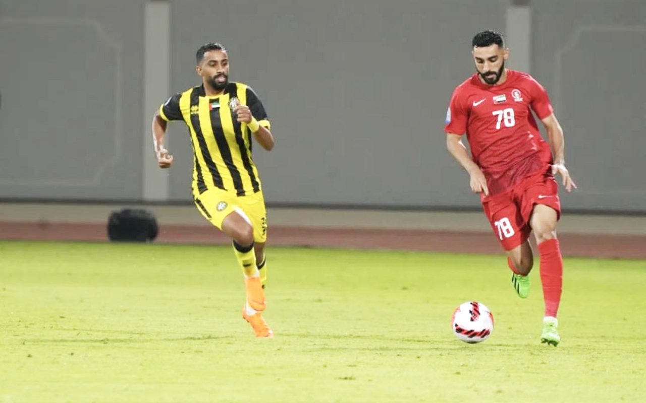"من لقاء سابق بين البطائح واتحاد كلباء | أرشيفية"