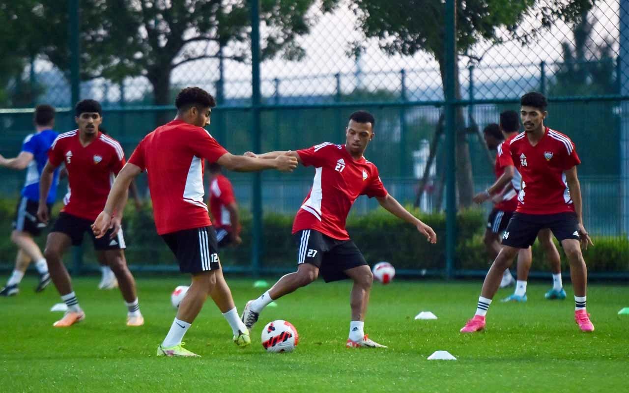 "من تدريبات المنتخب الأولمبي | من المصدر"