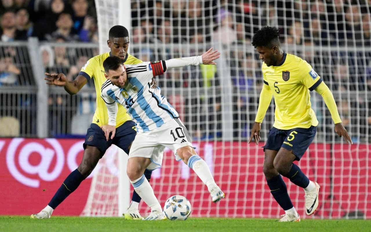 "ميسي سجل هدف المباراة الوحيد | أ ف ب"