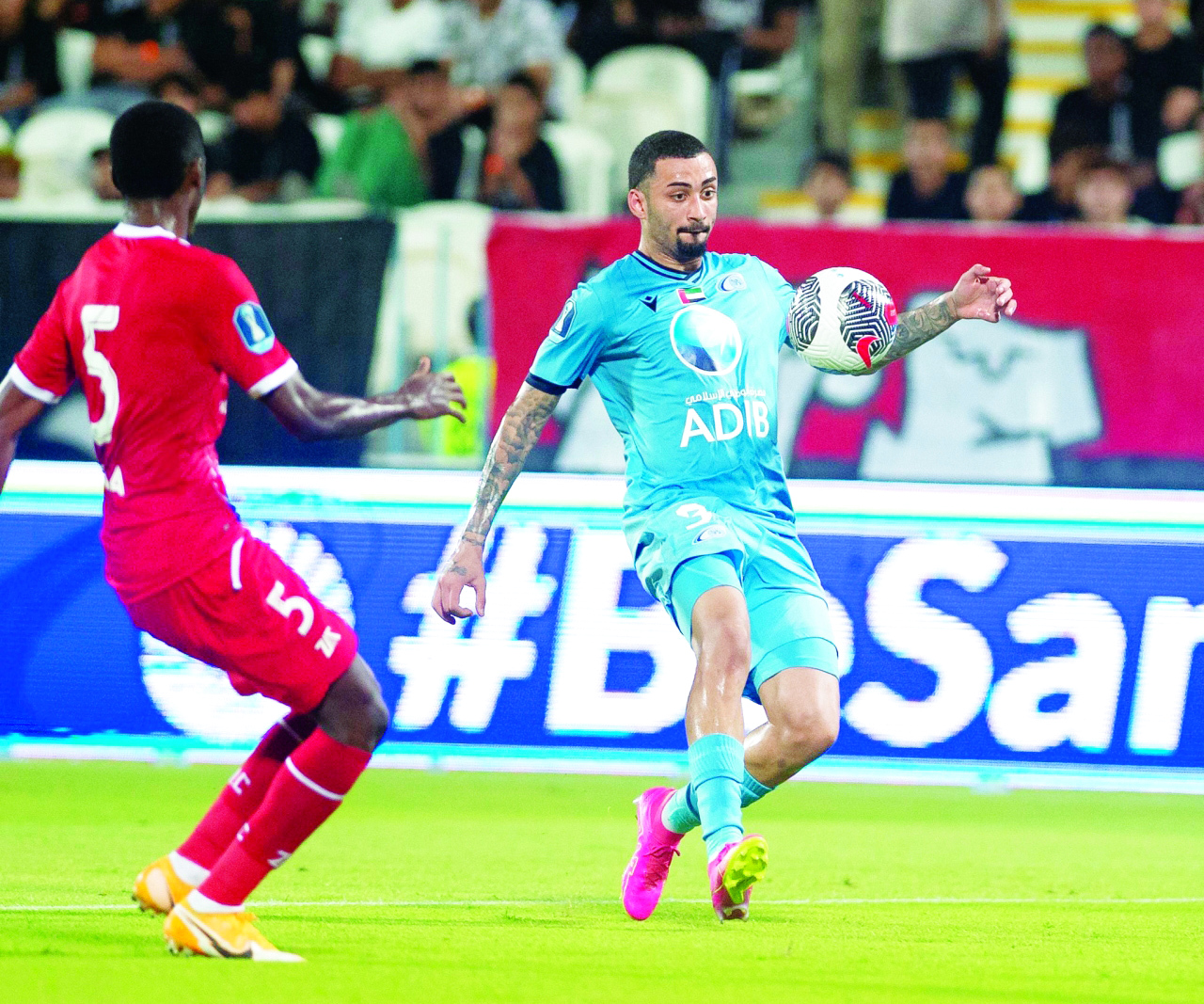 "جانب من لقاء الجزيرة وبني ياس | البيان"