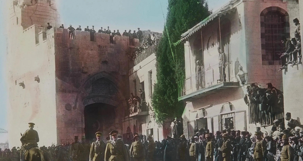 "1947 وزير المستعمرات آرثر جونز يعلن انتهاء الانتداب البريطاني على فلسطين."