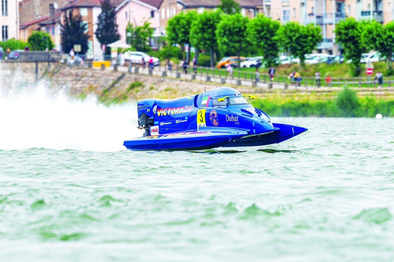 "جانب من تحضيرات فريق فيكتوري | البيان"