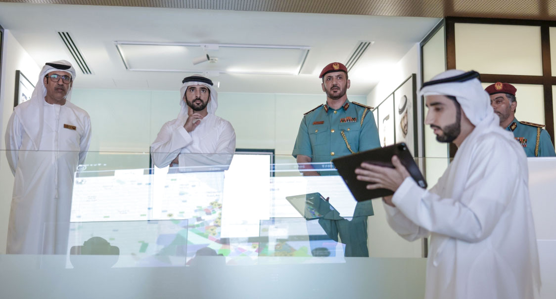 "سموه خلال الجولة"