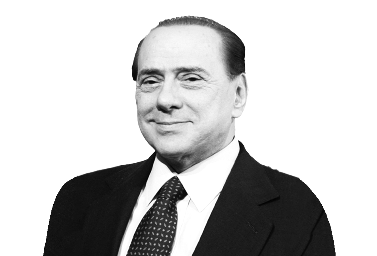 "1936 ميلاد سيلفيو برلسكوني، رئيس وزراء إيطاليا سابقاً."