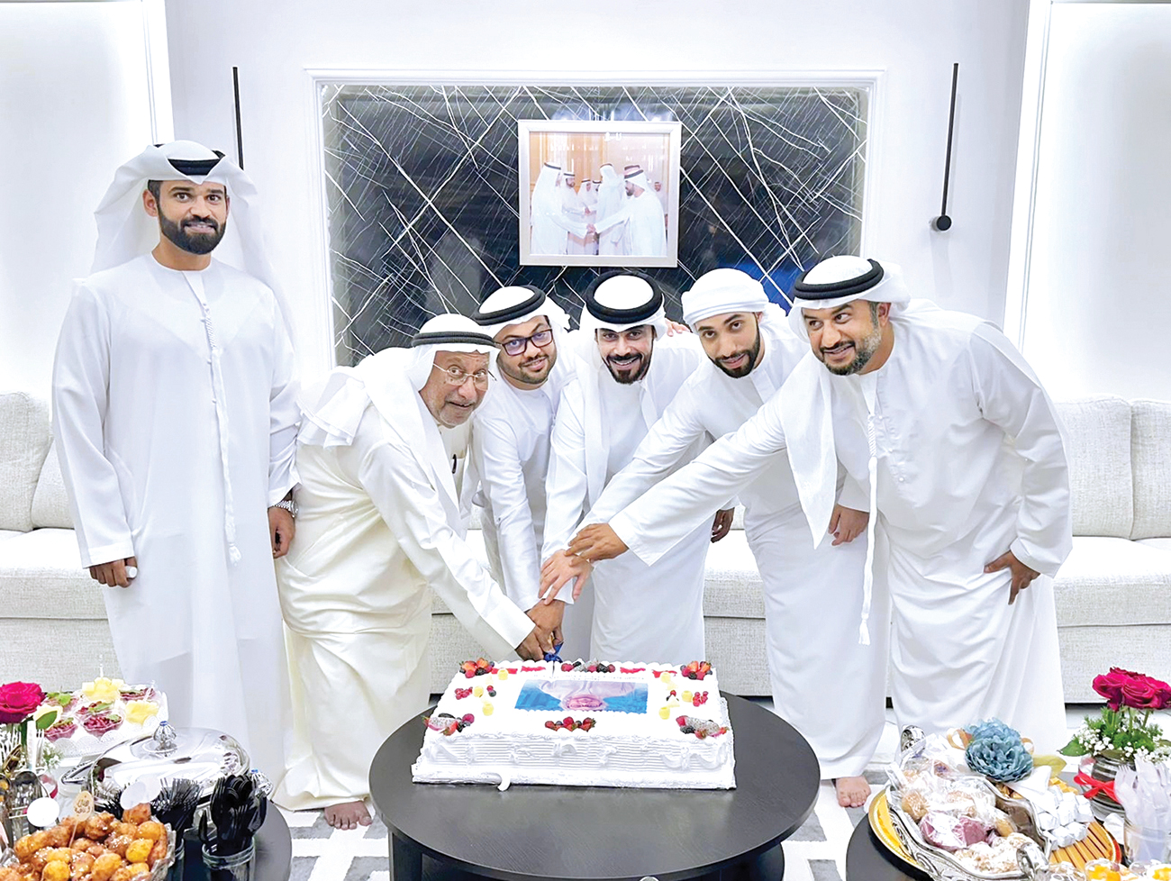 "سعيد الشرقي وفرحة الفوز بالانتخابات"