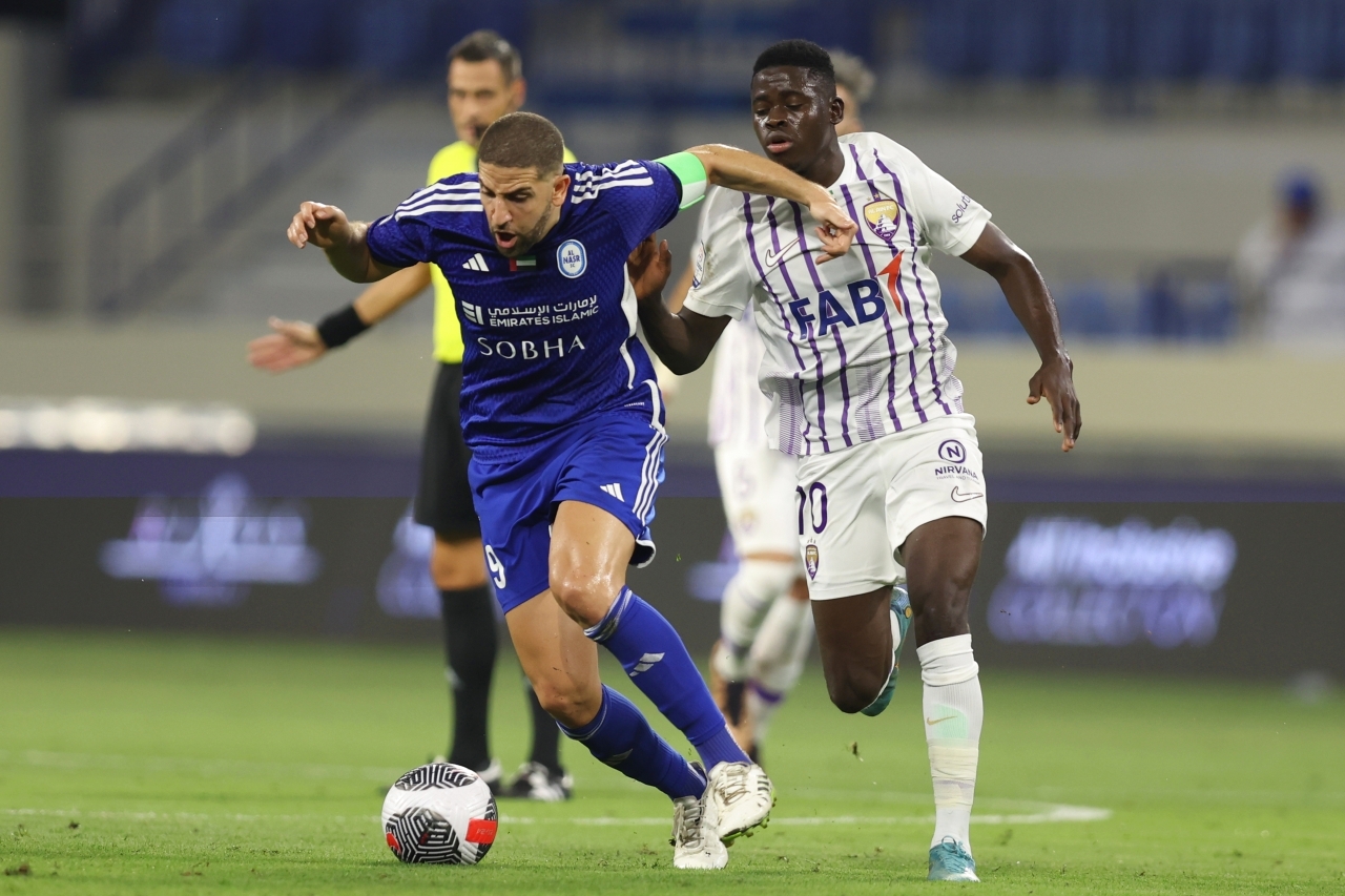 "النصر حقق فوزاً ثميناً على العين | تصوير: سالم خميس"