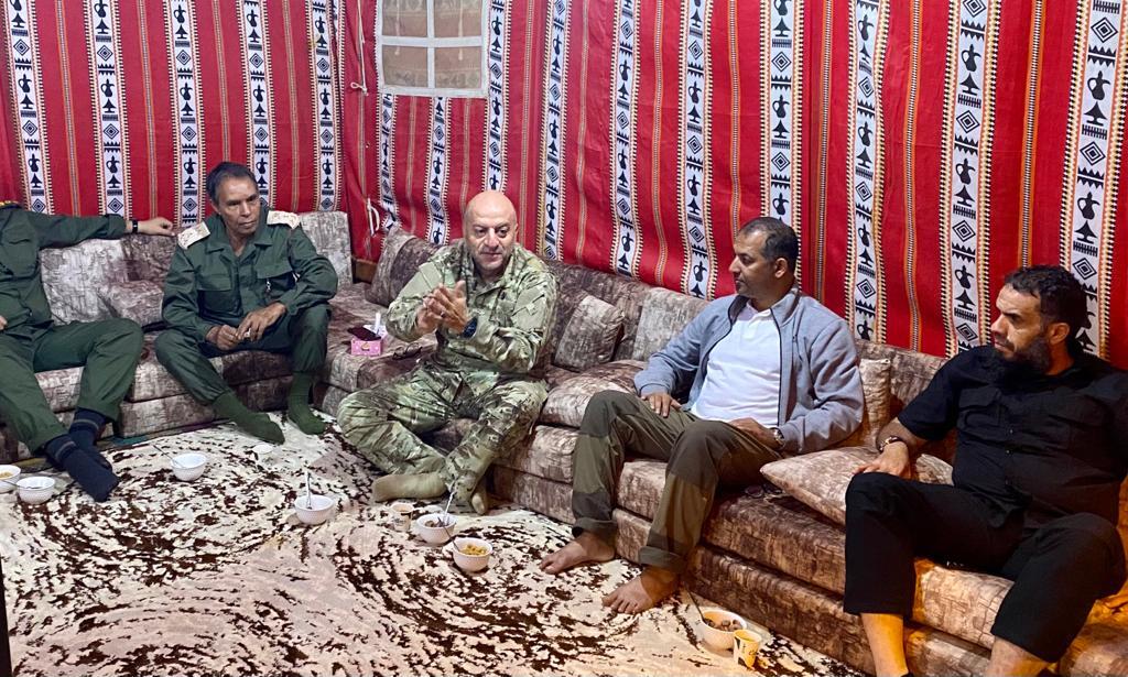 آمر المنطقة الأمنية درنة يشيد بجهود الإمارات الإنسانية في ليبيا