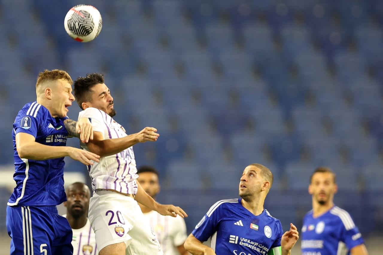 "من مباراة النصر والعين   |   تصوير: سالم خميس"