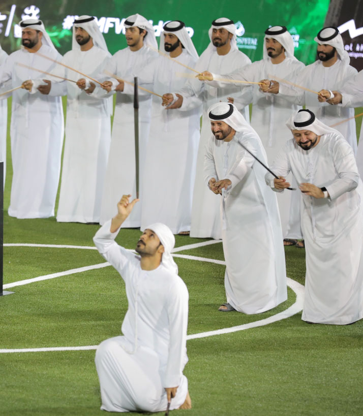 "جانب من حفل الافتتاح"