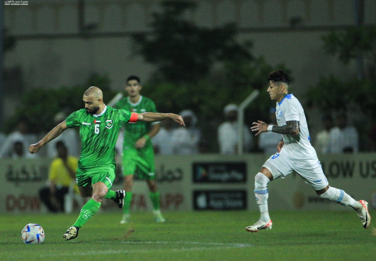 "من مباراة سابقة بين العروبة ودبا | البيان"