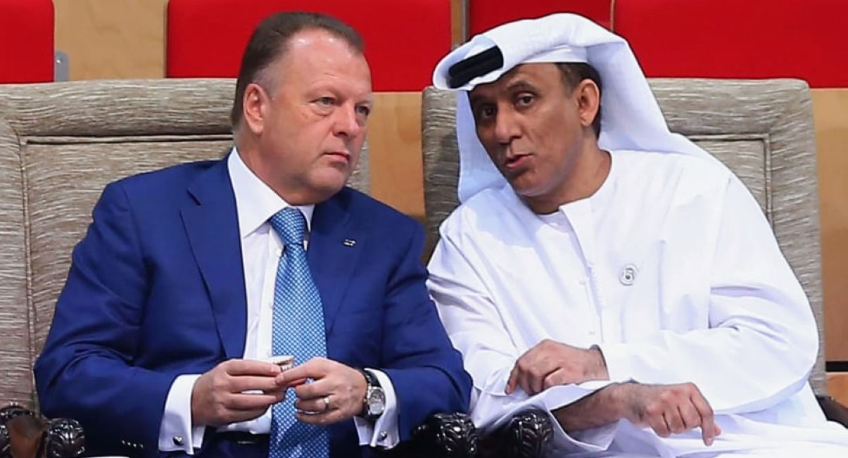 "محمد بن ثعلوب وماريوس فايزر | البيان"