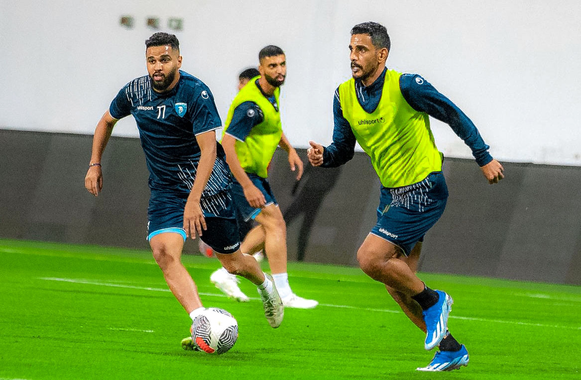 "جانب من تدريبات حتا | البيان"