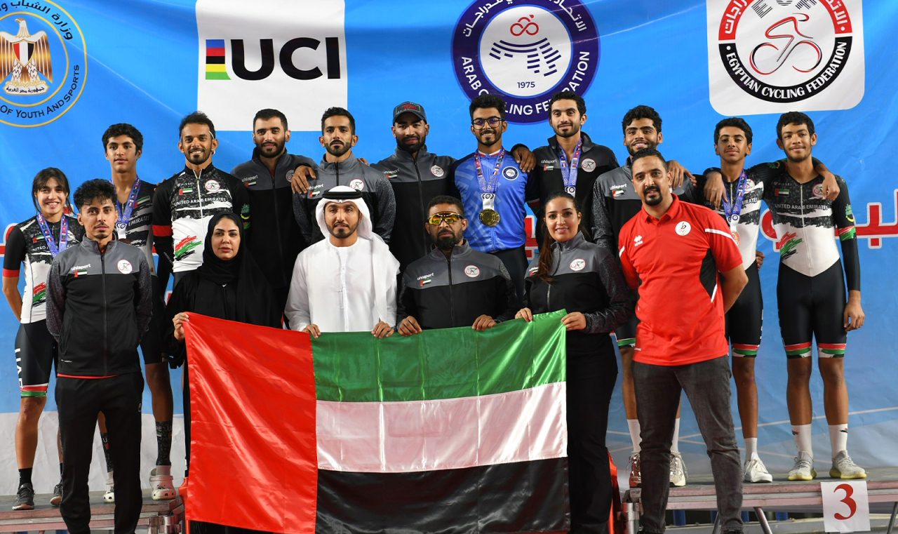 "منتخب الإمارات على منصة التتويج | البيان"