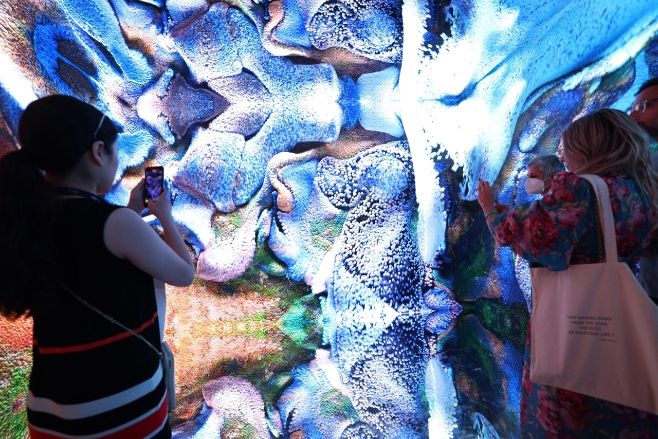 "معارض متنوعة ومفاهيم عصرية في عوالم الفن بدبي  / من المصدر"