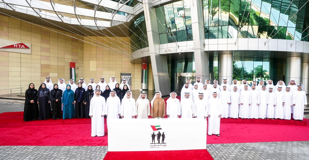 "مطر الطاير خلال إحياء ذكرى يوم الشهيد في مبنى هيئة الطرق والمواصلات | من المصدر"