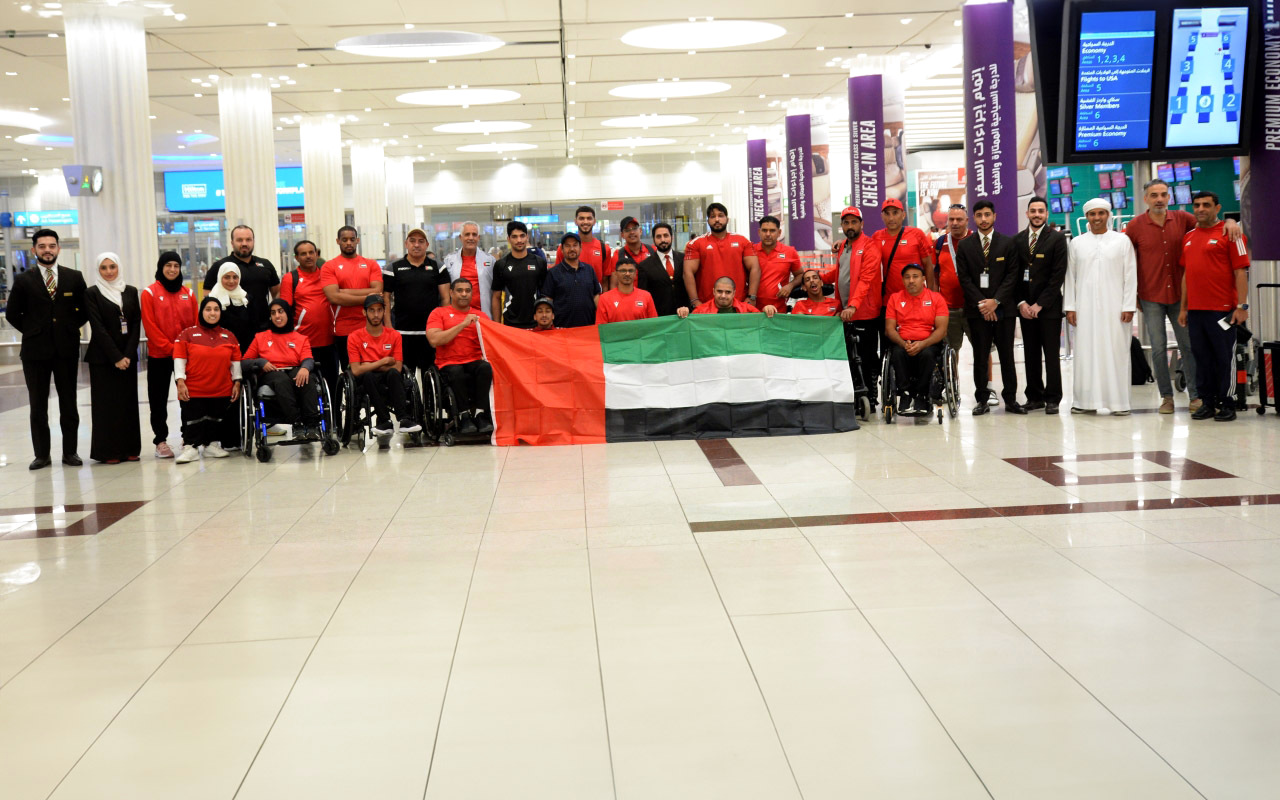 "الأبطال يحملون علم الدولة | البيان"