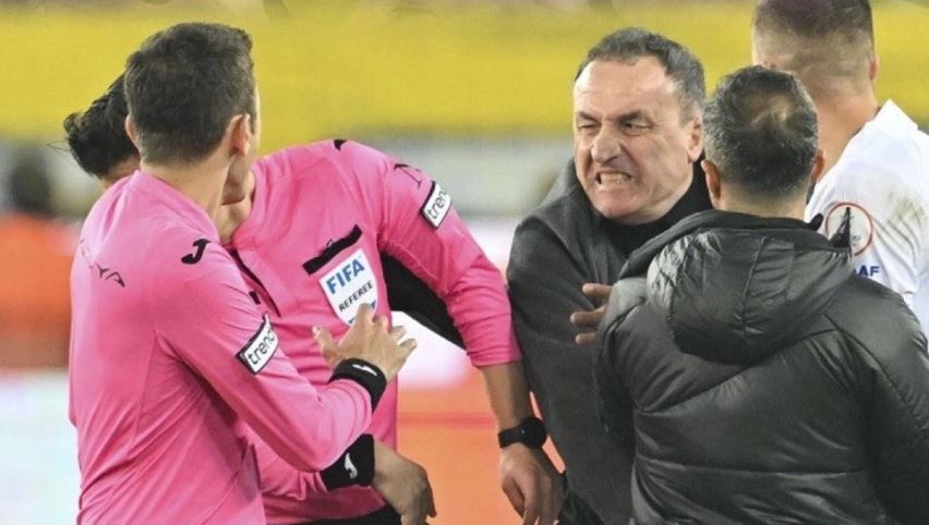 القبض على رئيس النادي التركي المعتدى على الحكم.. و«فيفا» يعلق على الواقعة