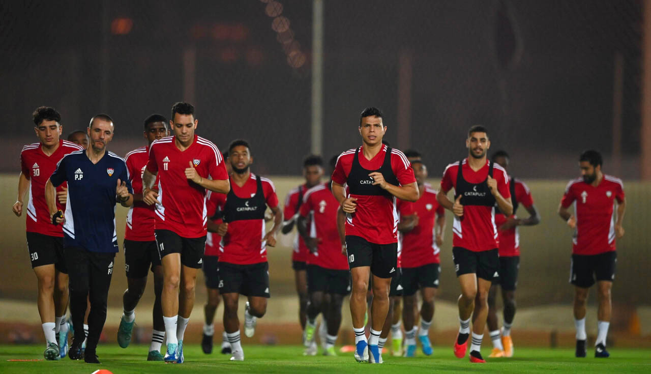"منتخبنا الوطني خلال معسكره الأخير | البيان"