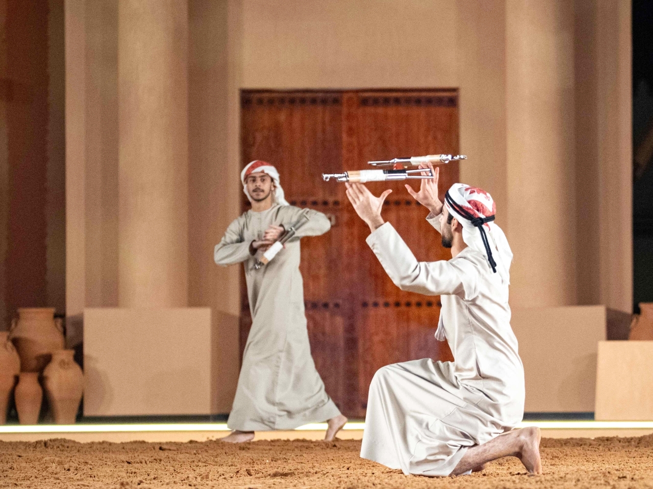 "جانب من المنافسات"