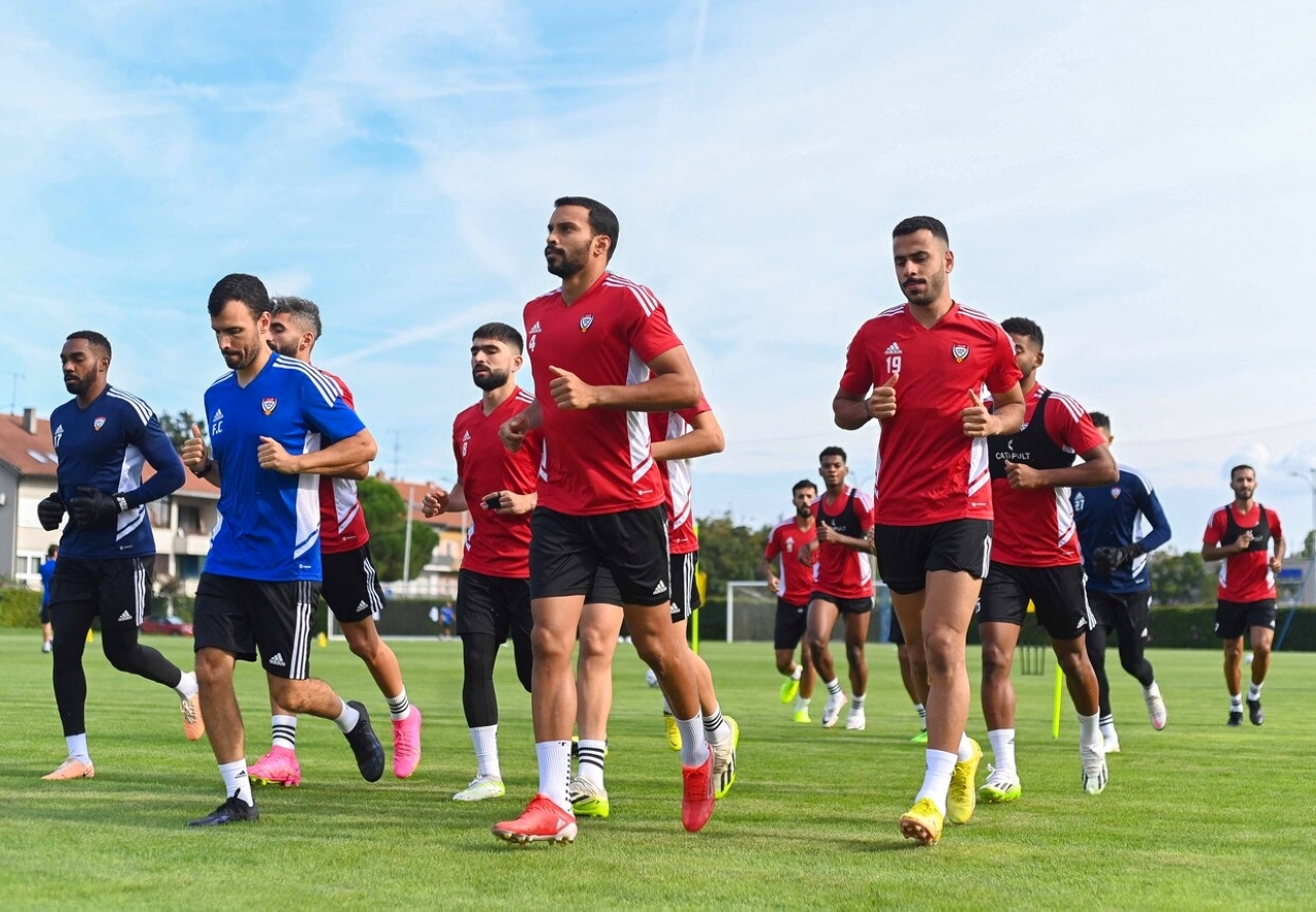 "من تدريبات المنتخب خلال المعسكر الأخير | البيان"
