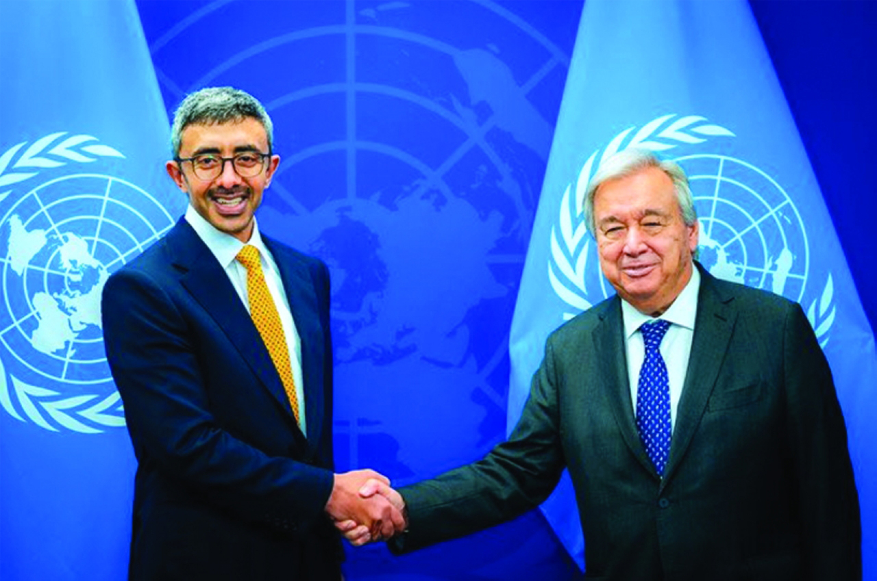 "عبدالله بن زايد يقود الدبلوماسية الإماراتية بحكمة واقتدار | أرشيفية"