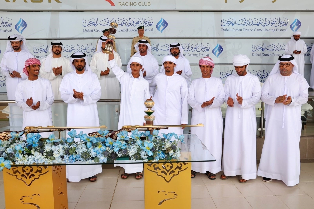 1808 مطايا في ثالث محطات مهرجان ولي عهد دبي للهجن