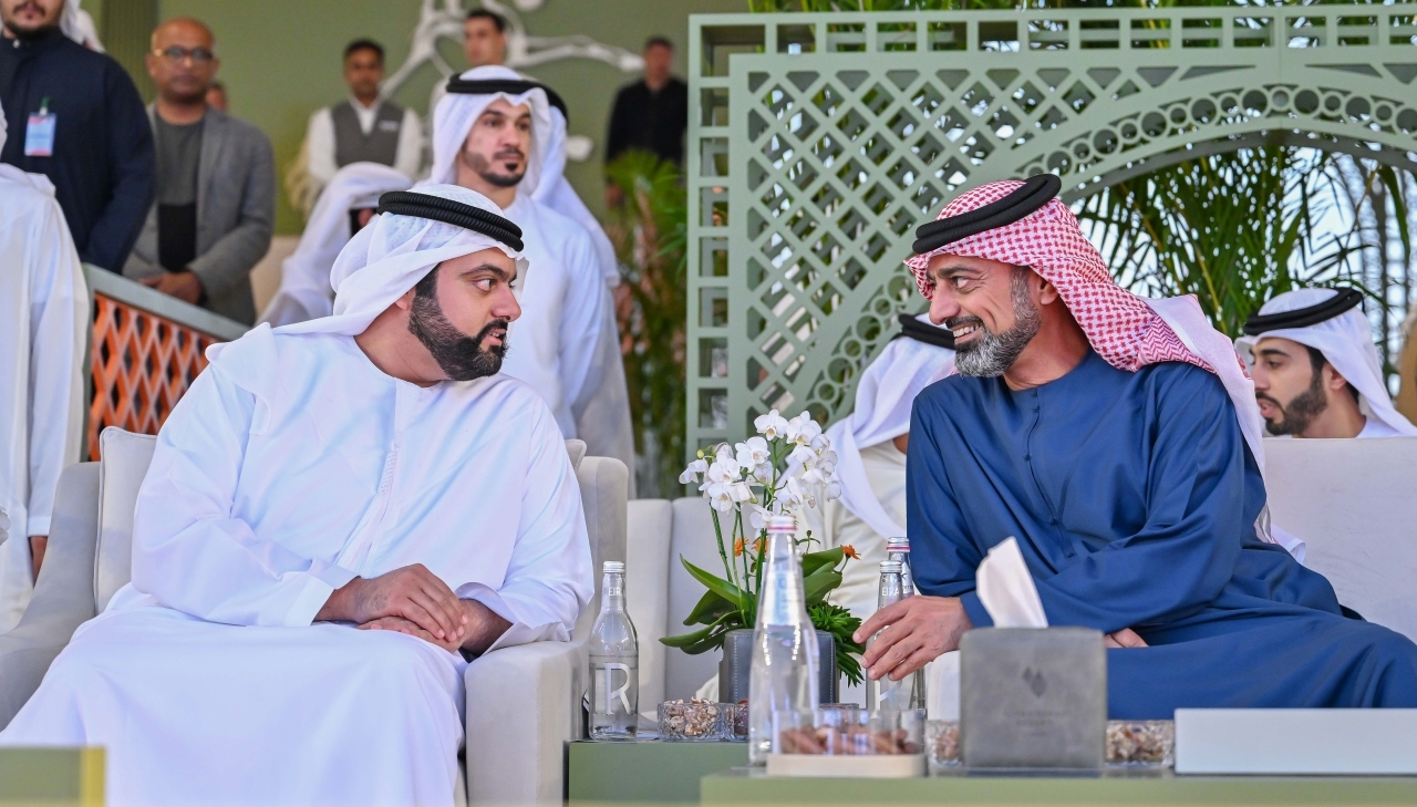 عمار النعيمي ومحمد الشرقي يشهدان ختام بطولة عجمان لجمال الخيل