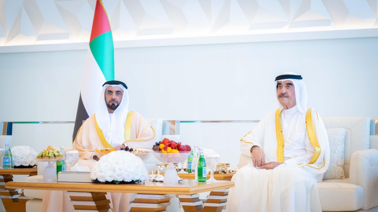 "سعود المعلا وسيف بن زايد"