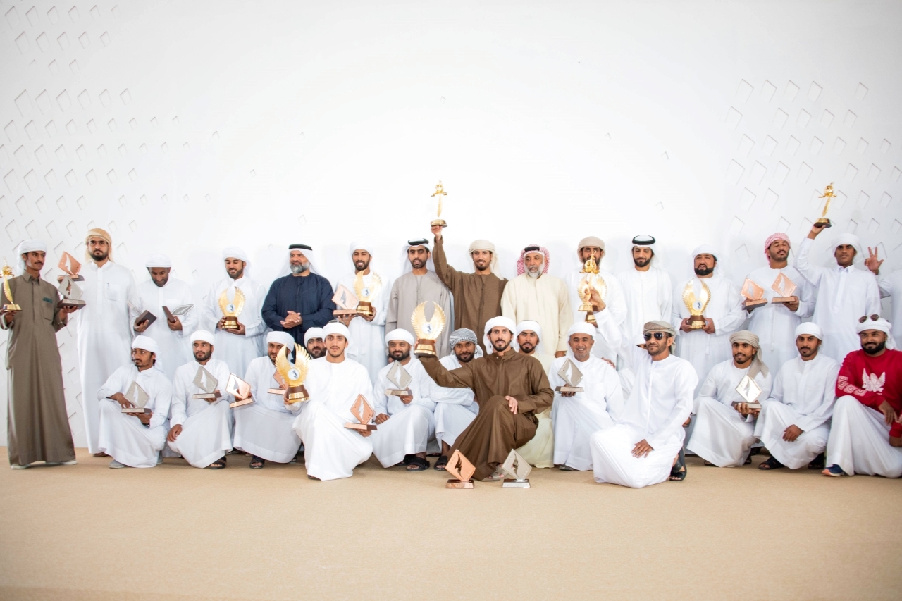 "جانب من مراسم التتويج | البيان"