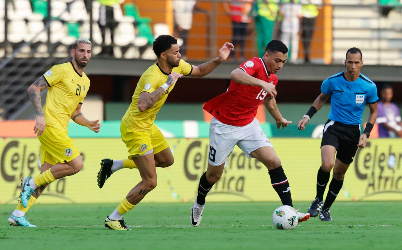 المصري مصطفى محمد يسجل أسرع أهداف أمم أفريقيا 2023