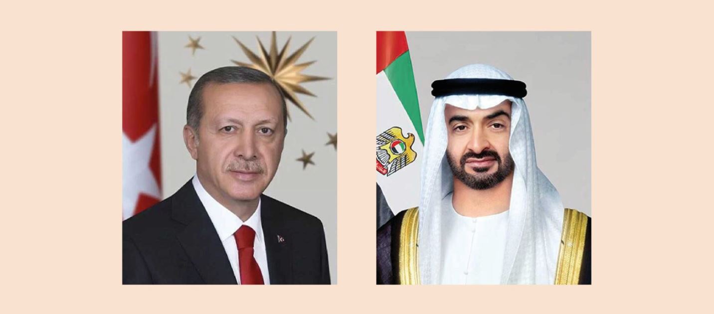 رئيس الدولة يبحث هاتفياً مع الرئيس التركي علاقات التعاون والعمل المشترك