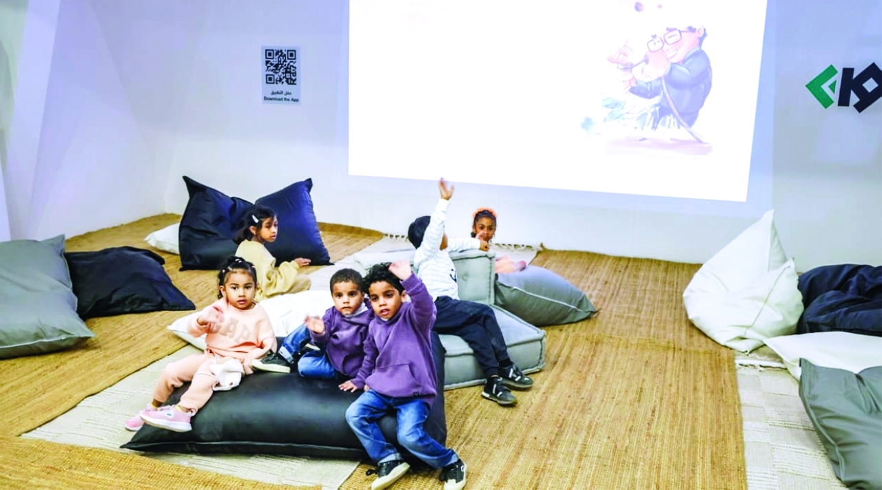 "تشكيلة واسعة من الأعمال الدرامية والسينمائية المقدمة من منصة «أوان» الرقمية - تصوير: عبدالله المطروشي"