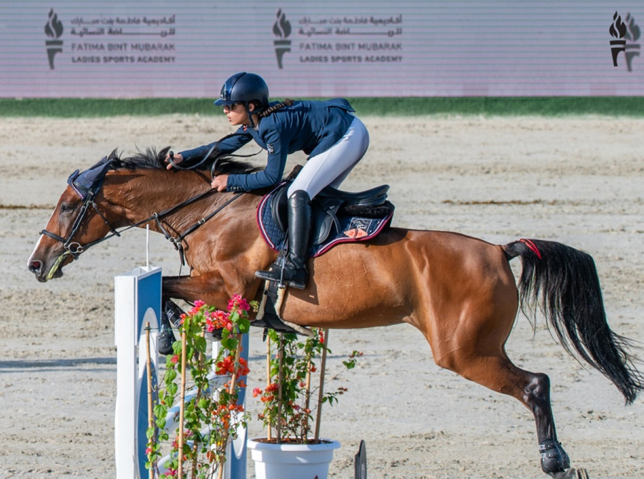 تألق فرسان الإمارات في «دولية قفز الحواجز»