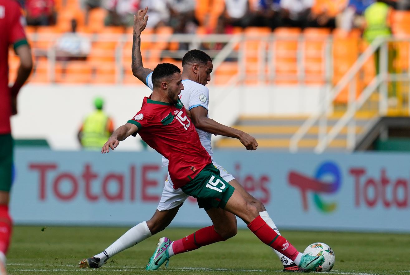 المغرب يفرط في تقدمه ليتعادل مع الكونغو في كأس الأمم الأفريقية