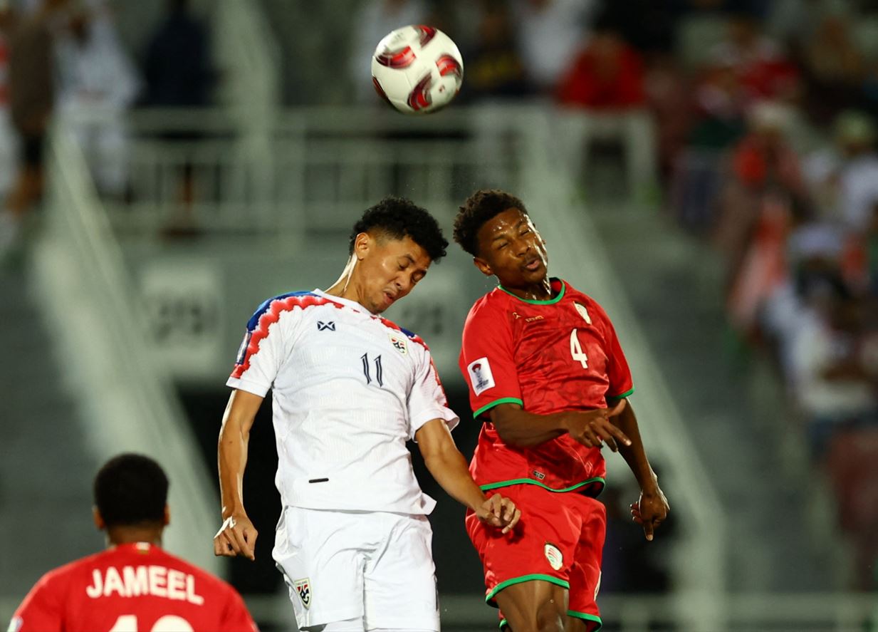 عمان في مأزق بتعادل سلبي مع تايلاند بكأس آسيا
