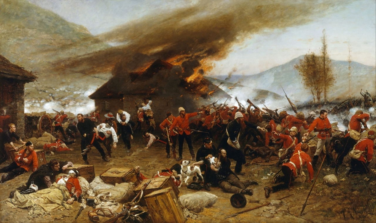"1879 قوات الزولو تهزم القوات البريطانية في «إساندلوانا»، فيما عرف باسم «حرب الزولو»."