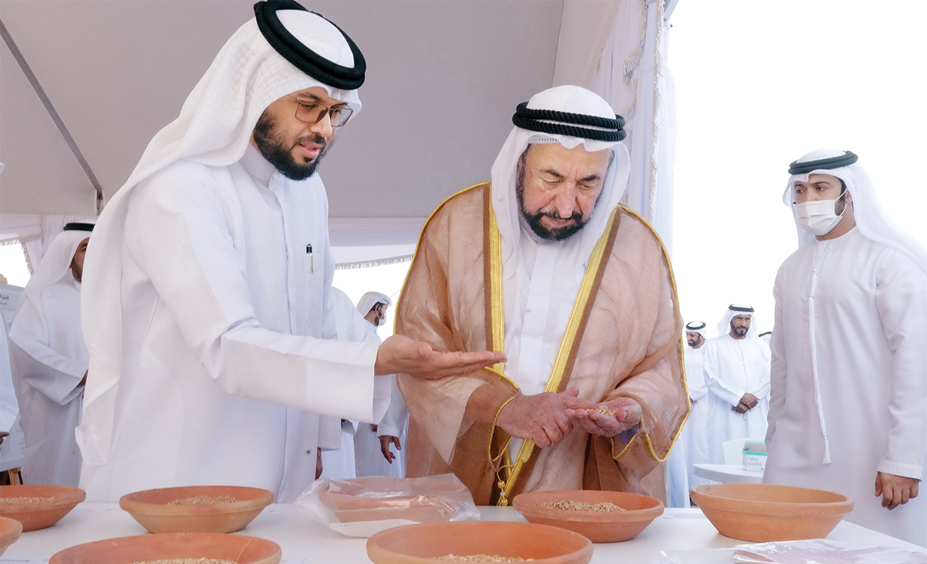 "الزراعة محور رئيس في اهتمامات سلطان القاسمي"